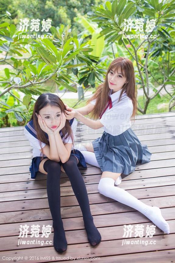 IMiss爱蜜社 - 朱可儿Flower的全套“厨娘”造型，这组原图真的能让你给厨房加点戏。