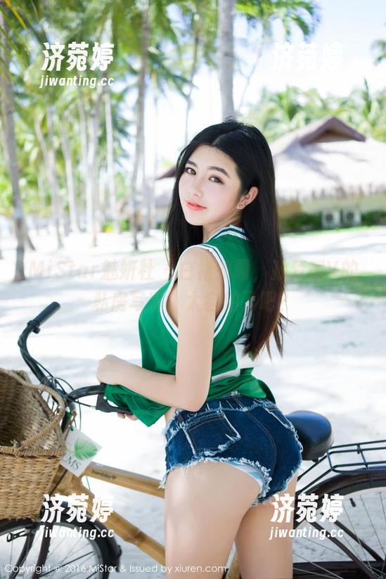 MiStar魅妍社-孙梦瑶V MiStar魅妍社 - 白裙如霞,孙梦瑶V的私房写真,太会拍了吧?