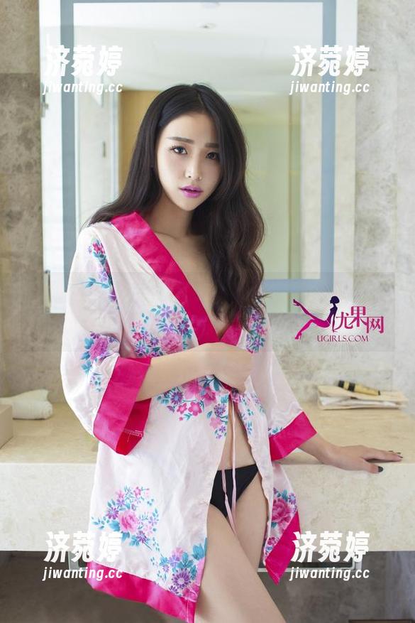 尤果网 - 李宝儿无圣光写真：红裙里藏着的小情绪，啧啧。